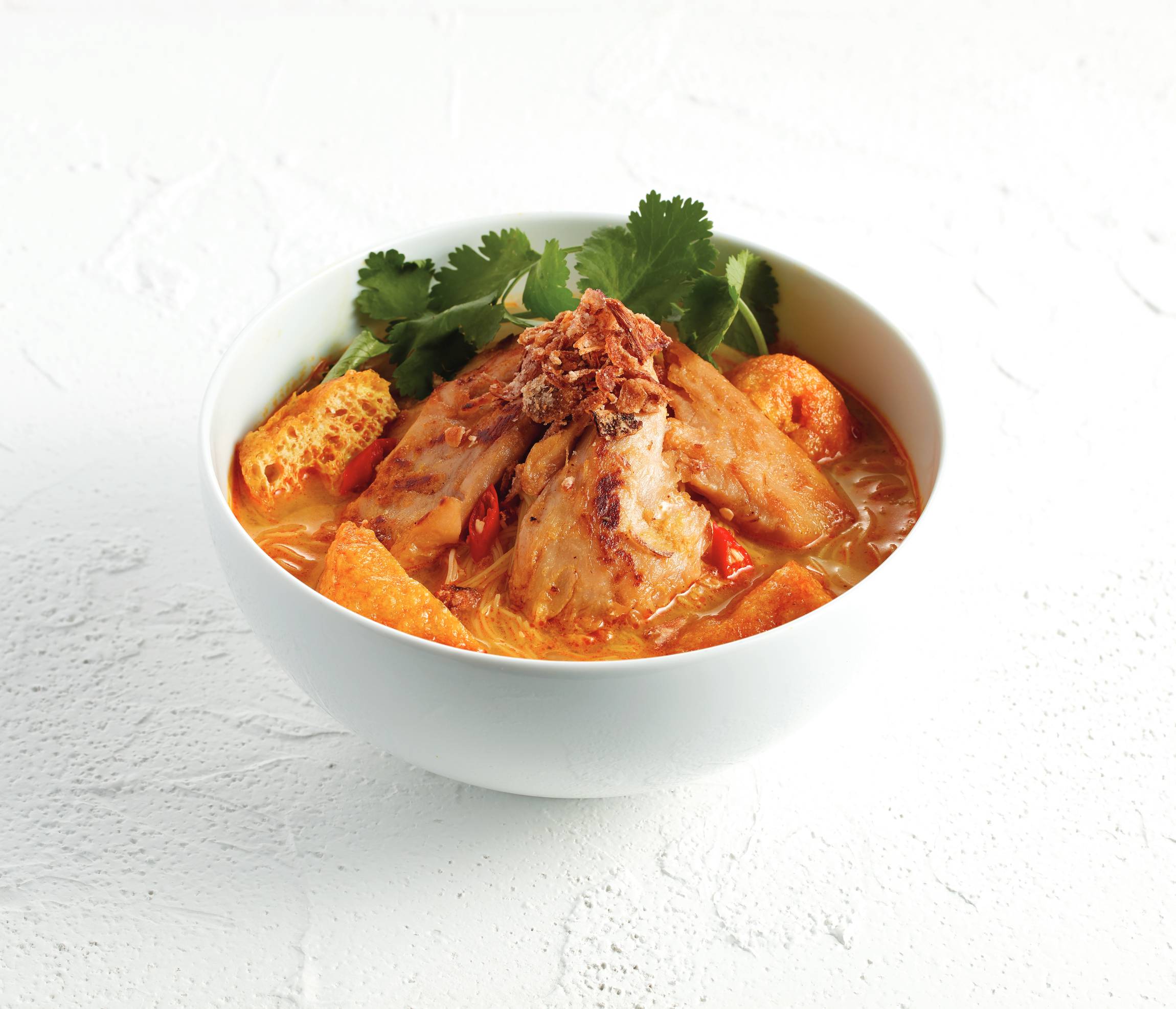 Laksa soup-flavored vermicelli