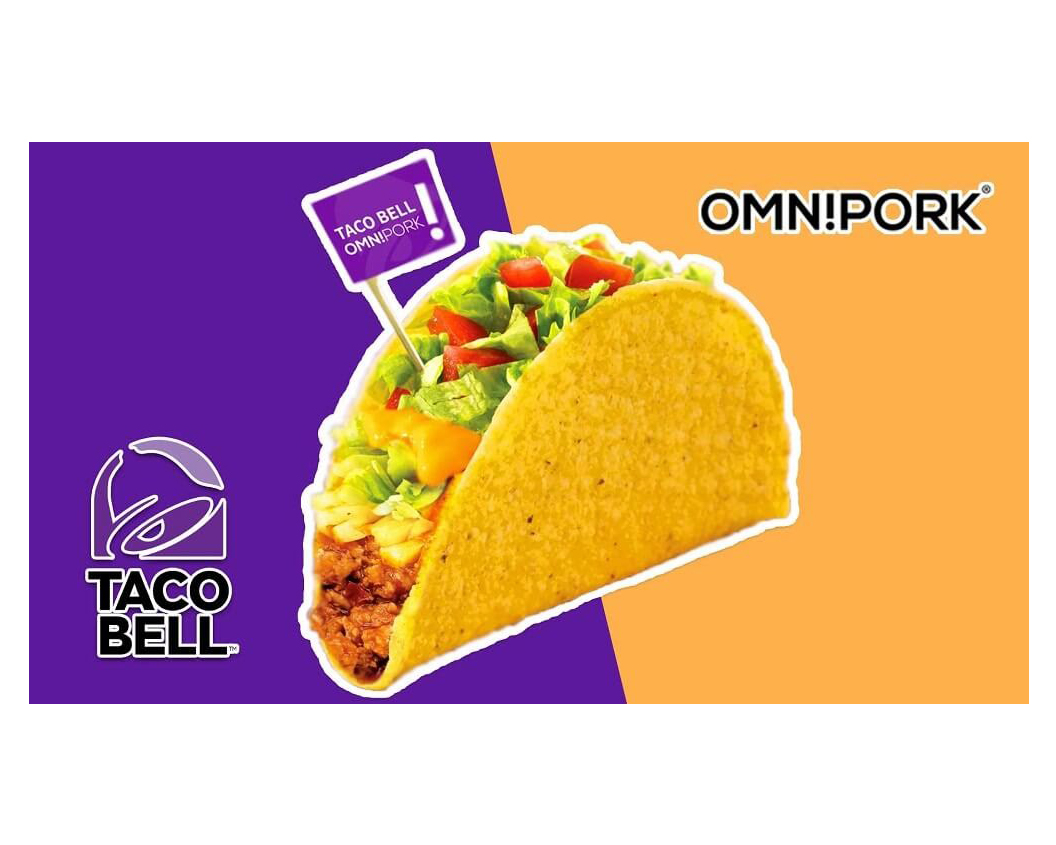 TACO BELL IS LAUNCHING VEGAN OMNIPORK IN CHINA